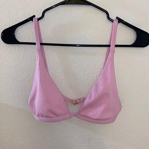 LA Hearts | Ribbed Triangle Top